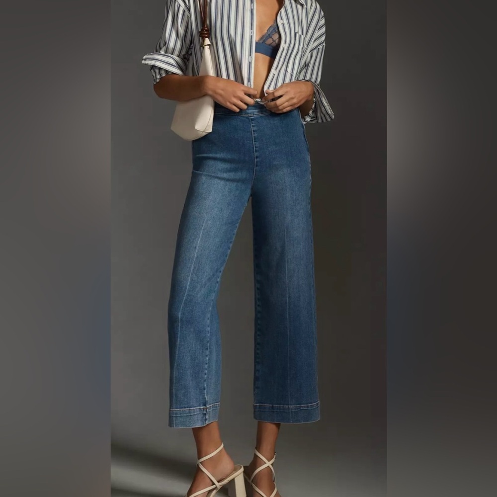Anthropologie crop jeans